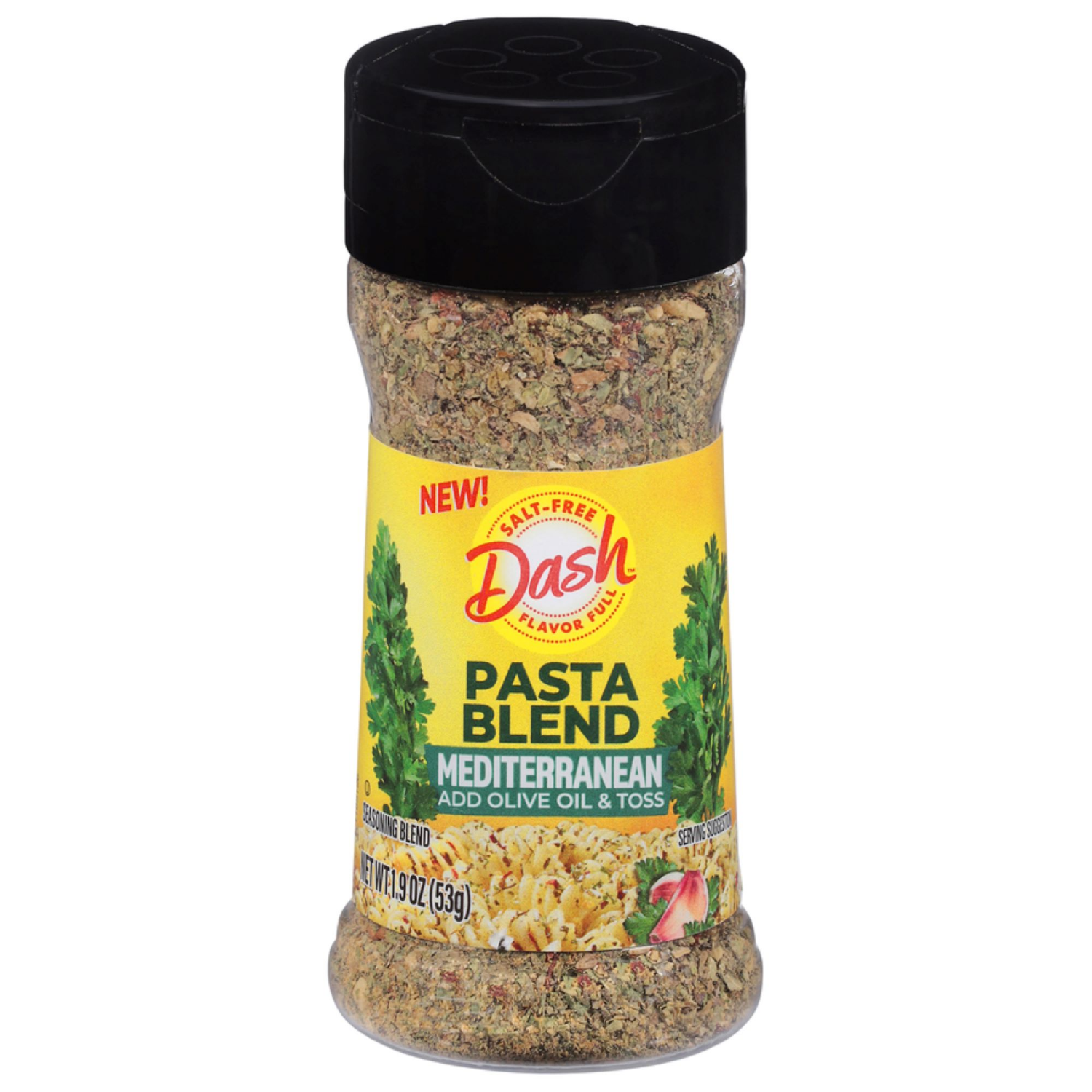 slide 1 of 2, Dash Pasta Blend Mediterranean, Salt Free Seasoning, 1.9 oz, 1.9 oz