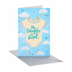 American Greetings The Snuggle is Real Greeting Card 1 ea
