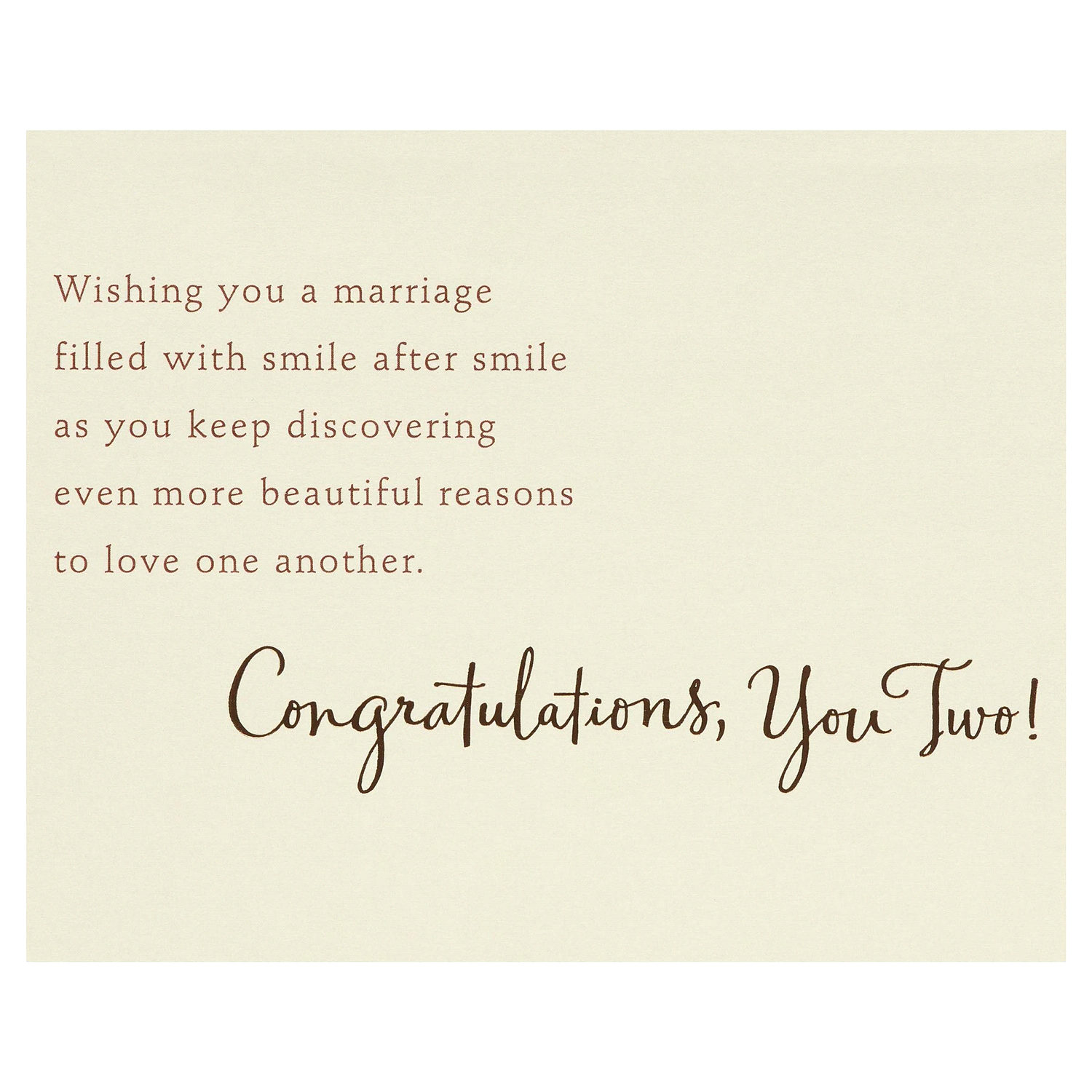 slide 2 of 4, American Greetings To the Happy Newlyweds Greeting Card 1 ea, 1 ct