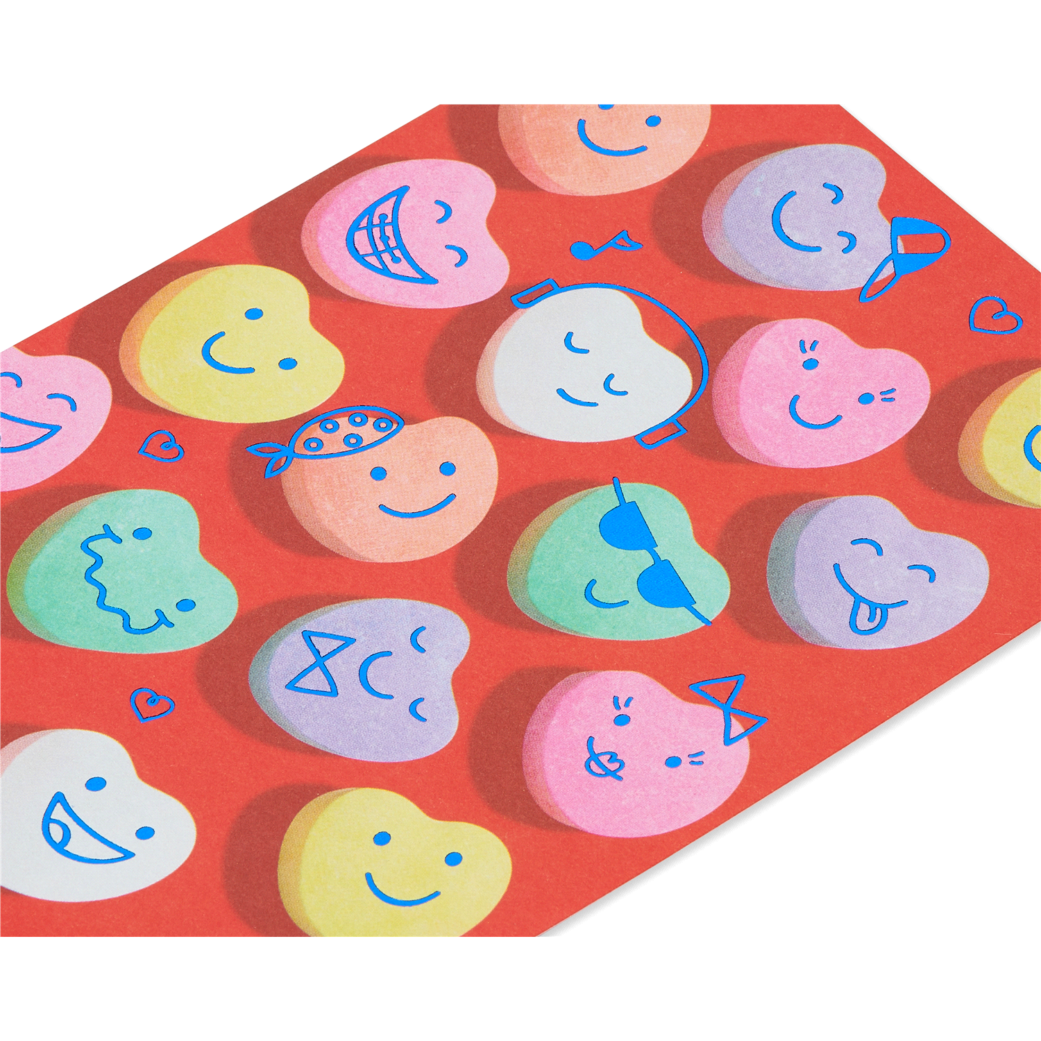 slide 4 of 4, American Greetings Valentine's Day Cards Smiley Face, 6 ct