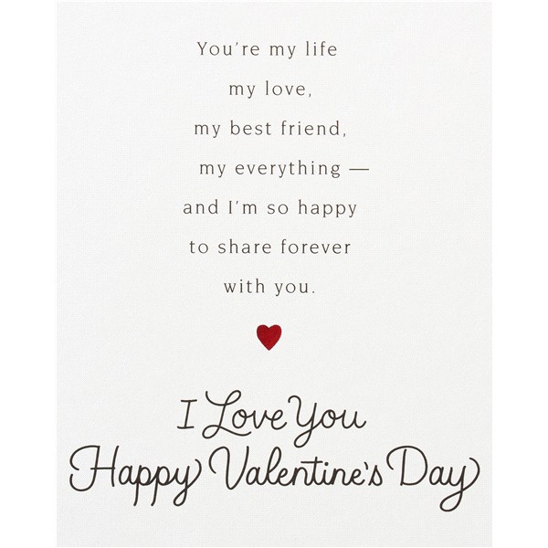 slide 5 of 17, American Greetings Valentine's Day Card for Husband (My Love), 1 ct