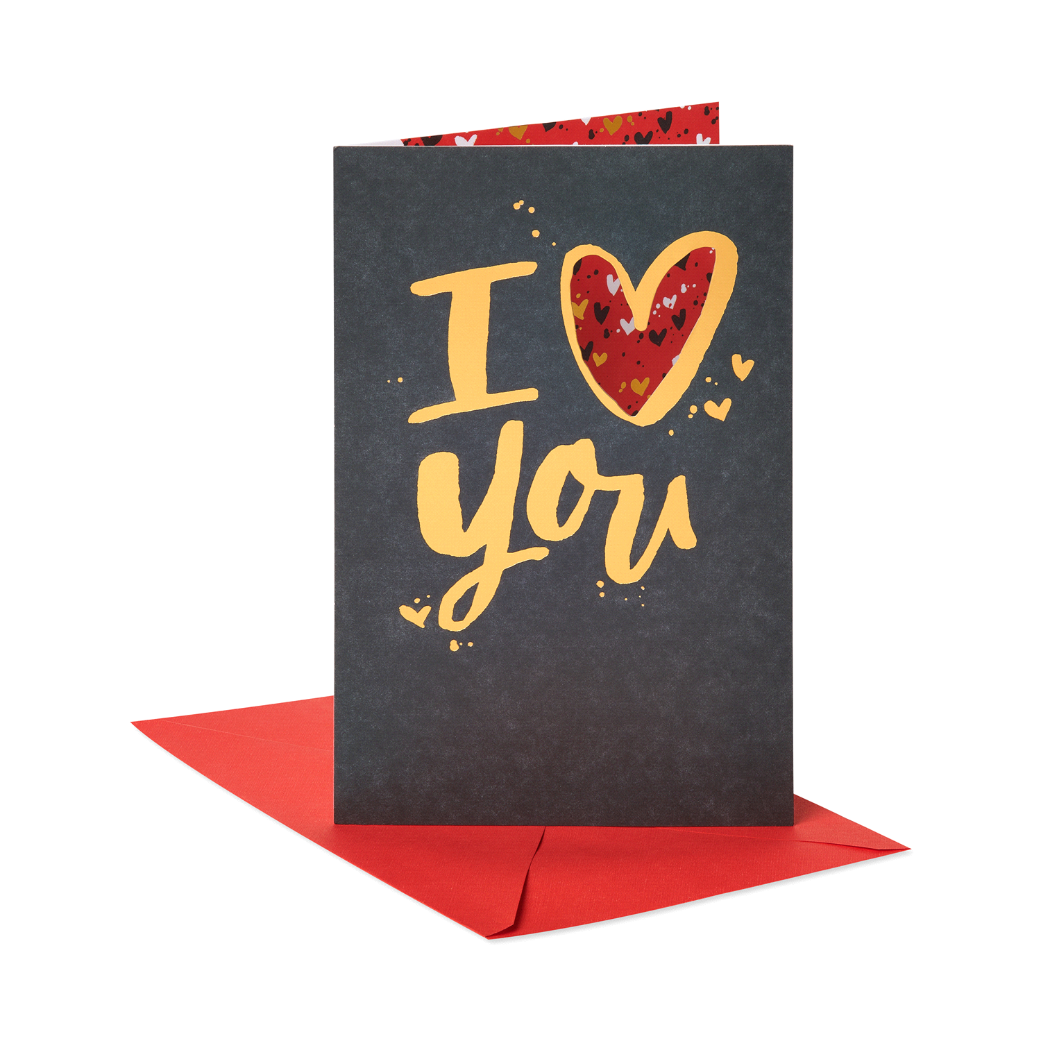 slide 1 of 4, American Greetings I Love You Greeting Card 1 ea, 1 ct