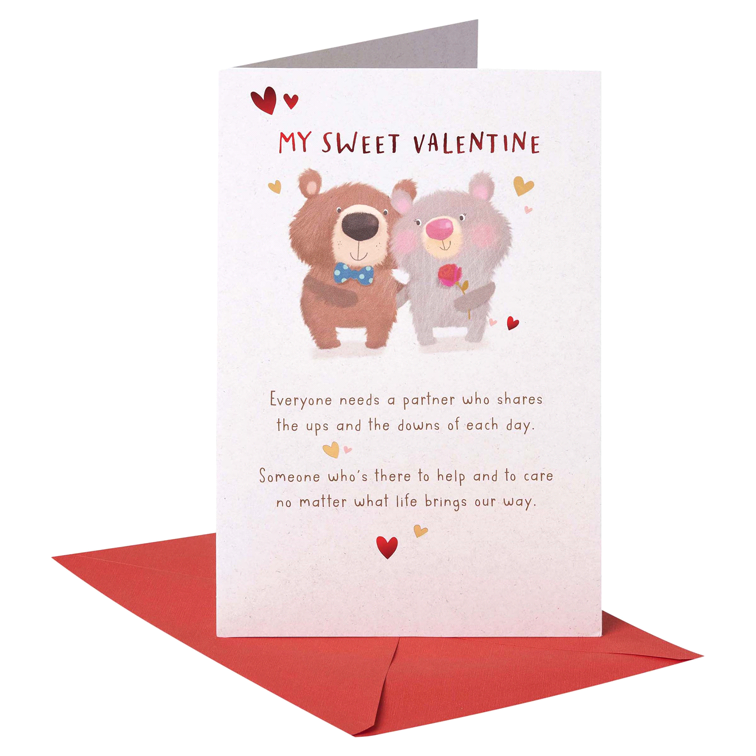 slide 1 of 4, American Greetings My Sweet Valentine Greeting Card 1 ea, 1 ct