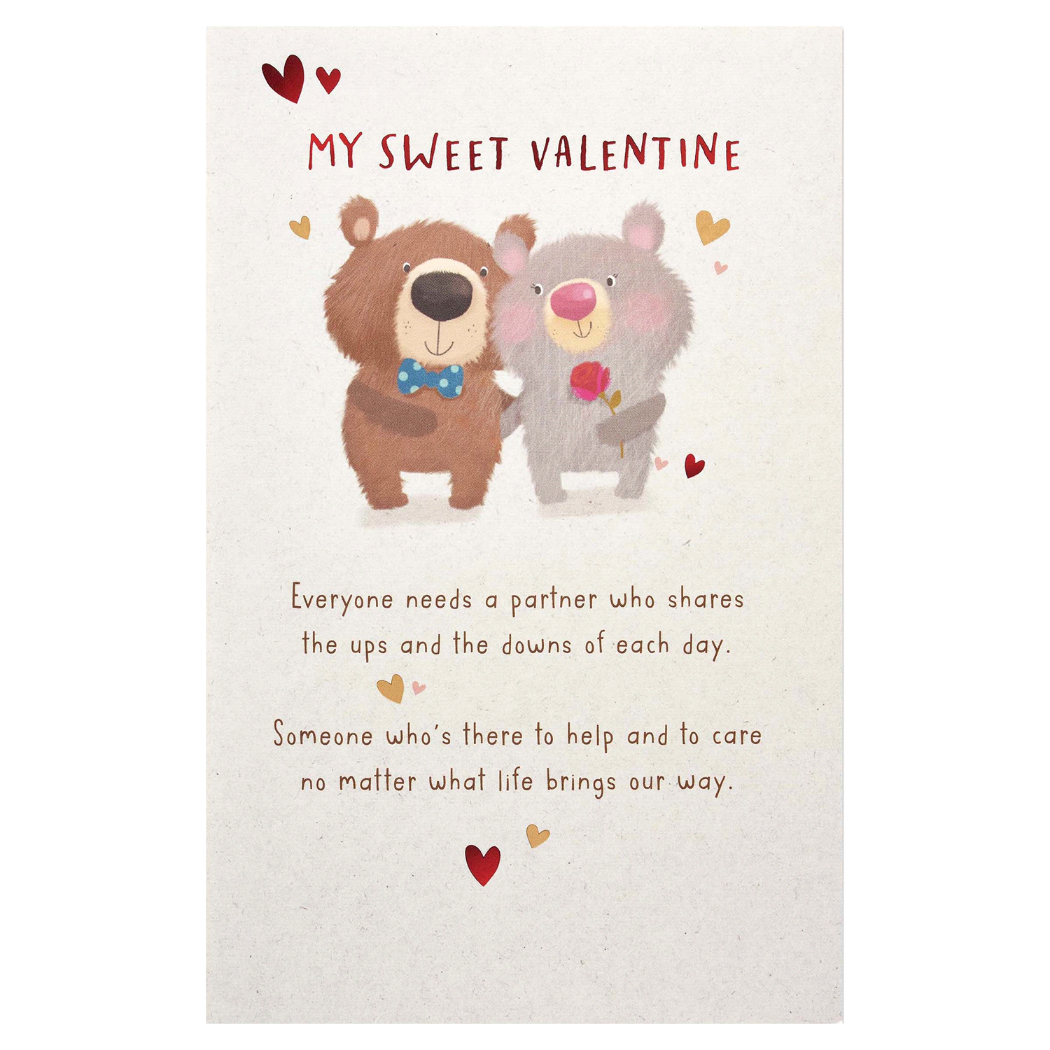 slide 3 of 4, American Greetings My Sweet Valentine Greeting Card 1 ea, 1 ct