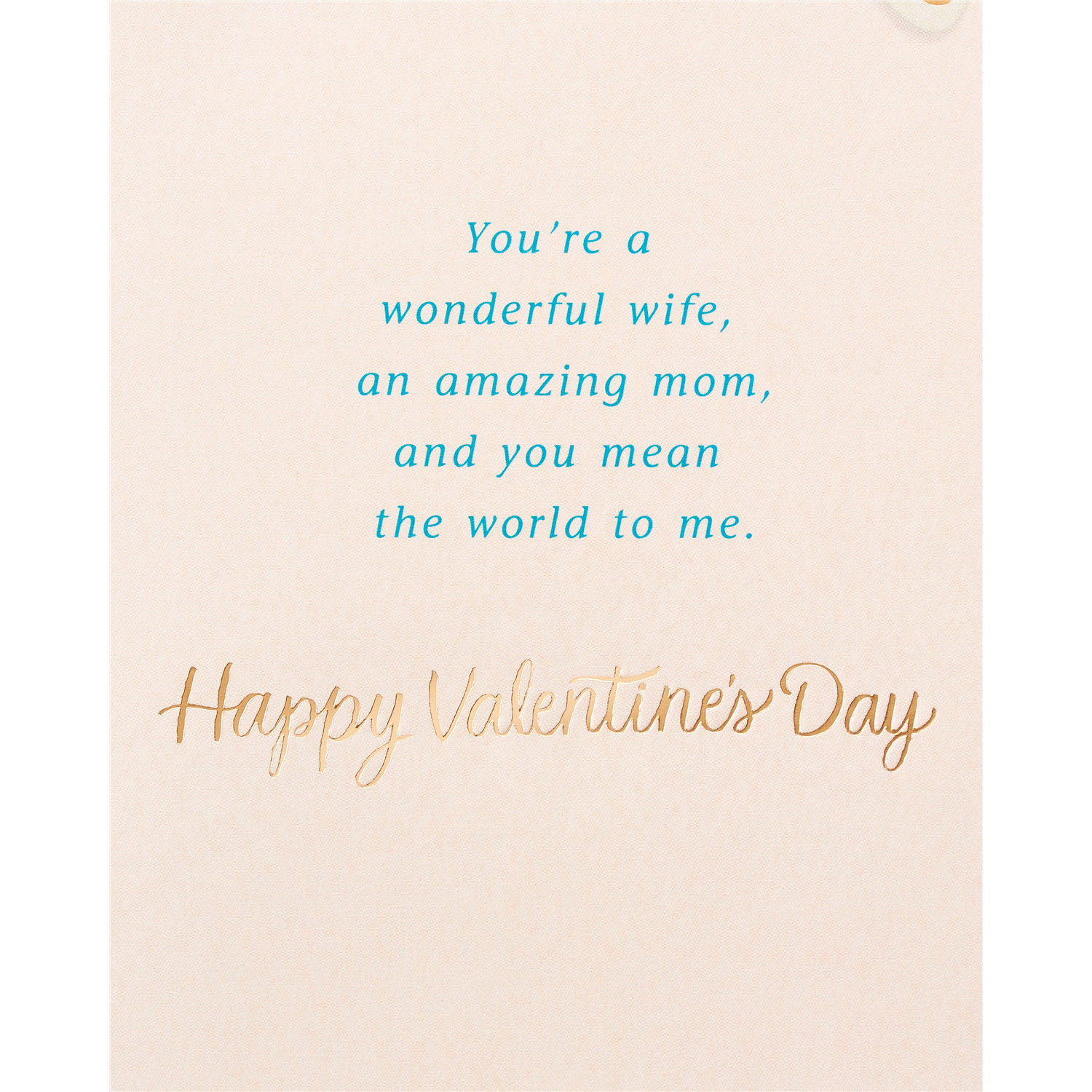 slide 3 of 4, American Greetings Valentine's Day Card for Wife (Butterflies), 1 ct