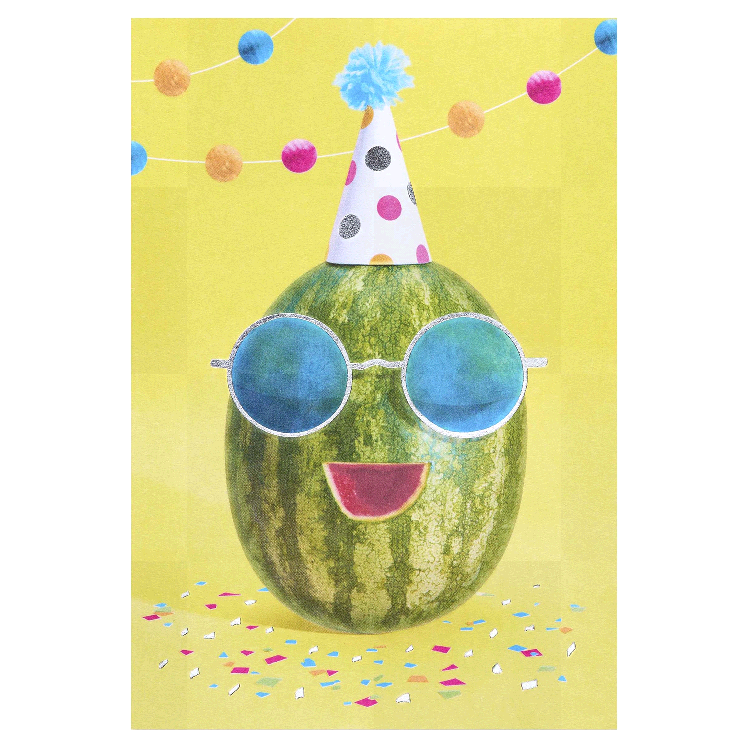 slide 2 of 4, Carlton Cards Birthday Card You're 'One in a Melon', 1 ct