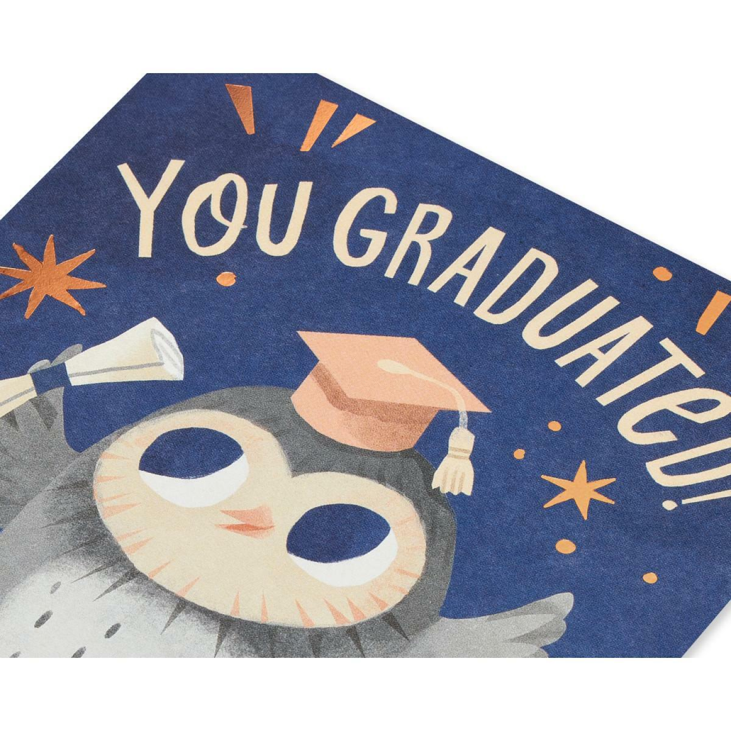 slide 2 of 7, American Greetings Graduation 6ct. Card Bundle, (Owl Congrats), 6 ct