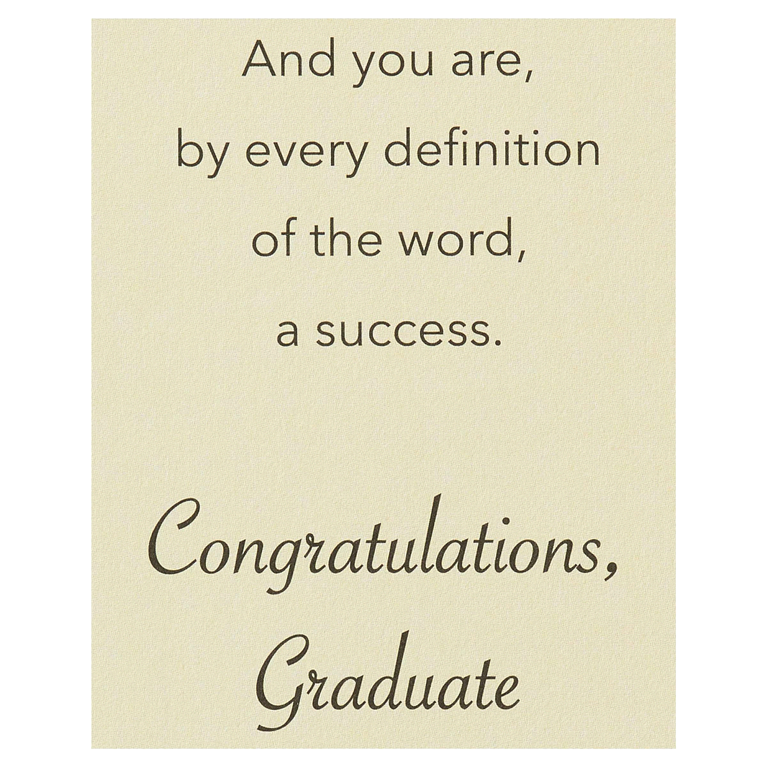 slide 3 of 4, American Greetings Graduation Gift Card Holder (Success), 1 ct