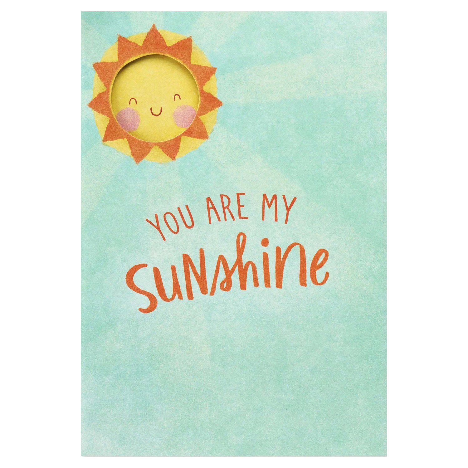 slide 3 of 4, Carlton Cards Sun and Daisy Blank Greeting Card, 1 ct