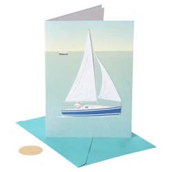Papyrus Birthday Card (Sailboat)