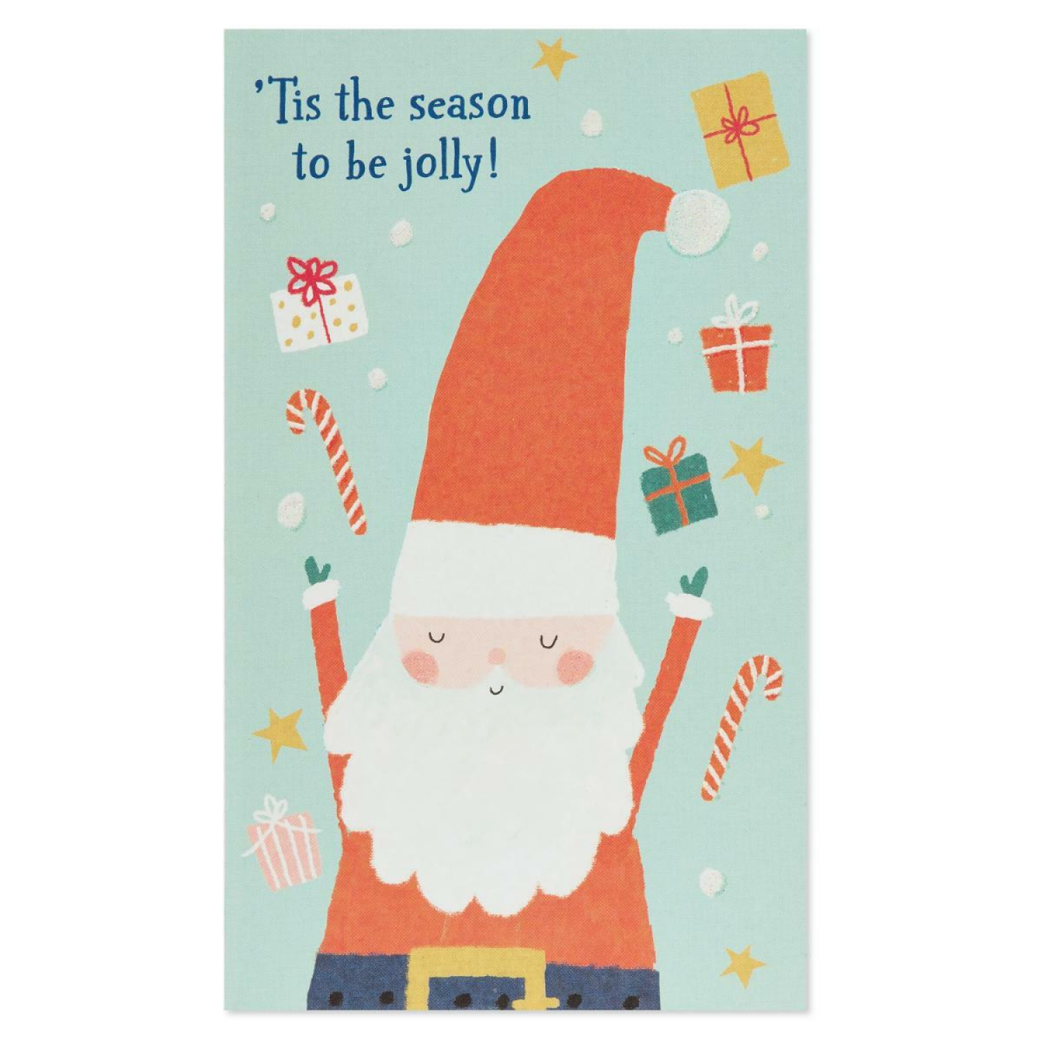 slide 5 of 6, Carlton Cards Christmas Card Jolly, 1 ct