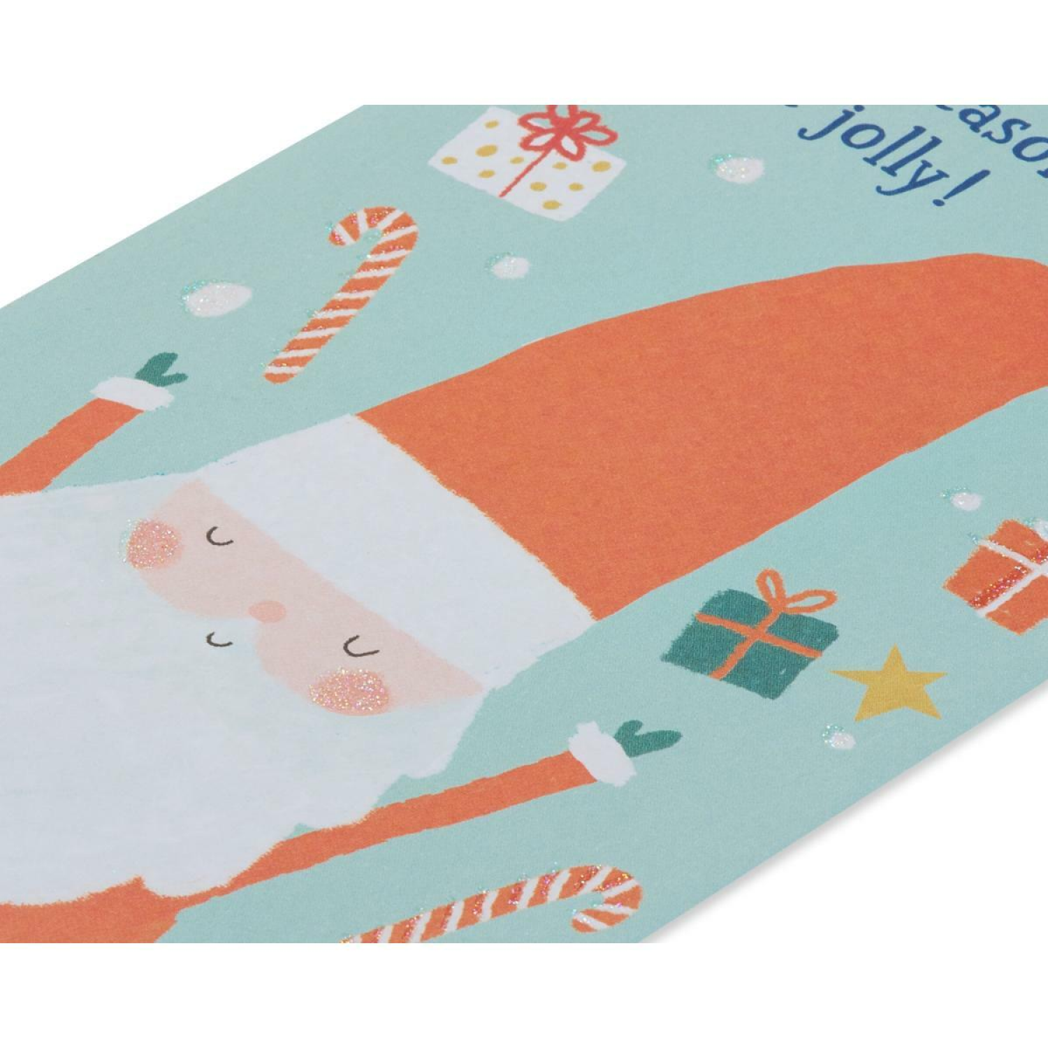 slide 6 of 6, Carlton Cards Christmas Card Jolly, 1 ct