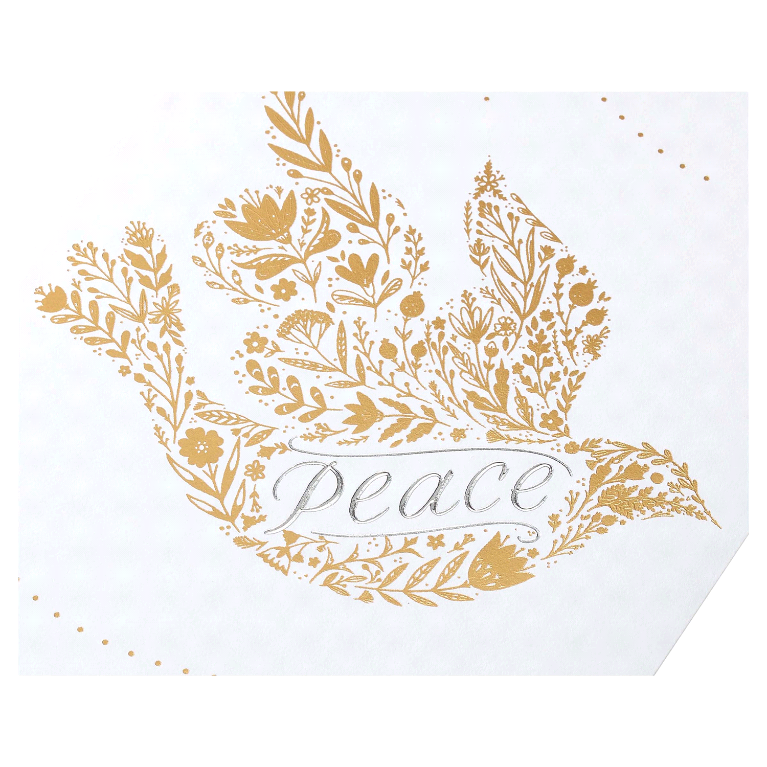 slide 4 of 4, American Greetings #S21 Christmas Card (Peace), 1 ct