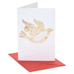American Greetings #S21 Christmas Card (Peace)