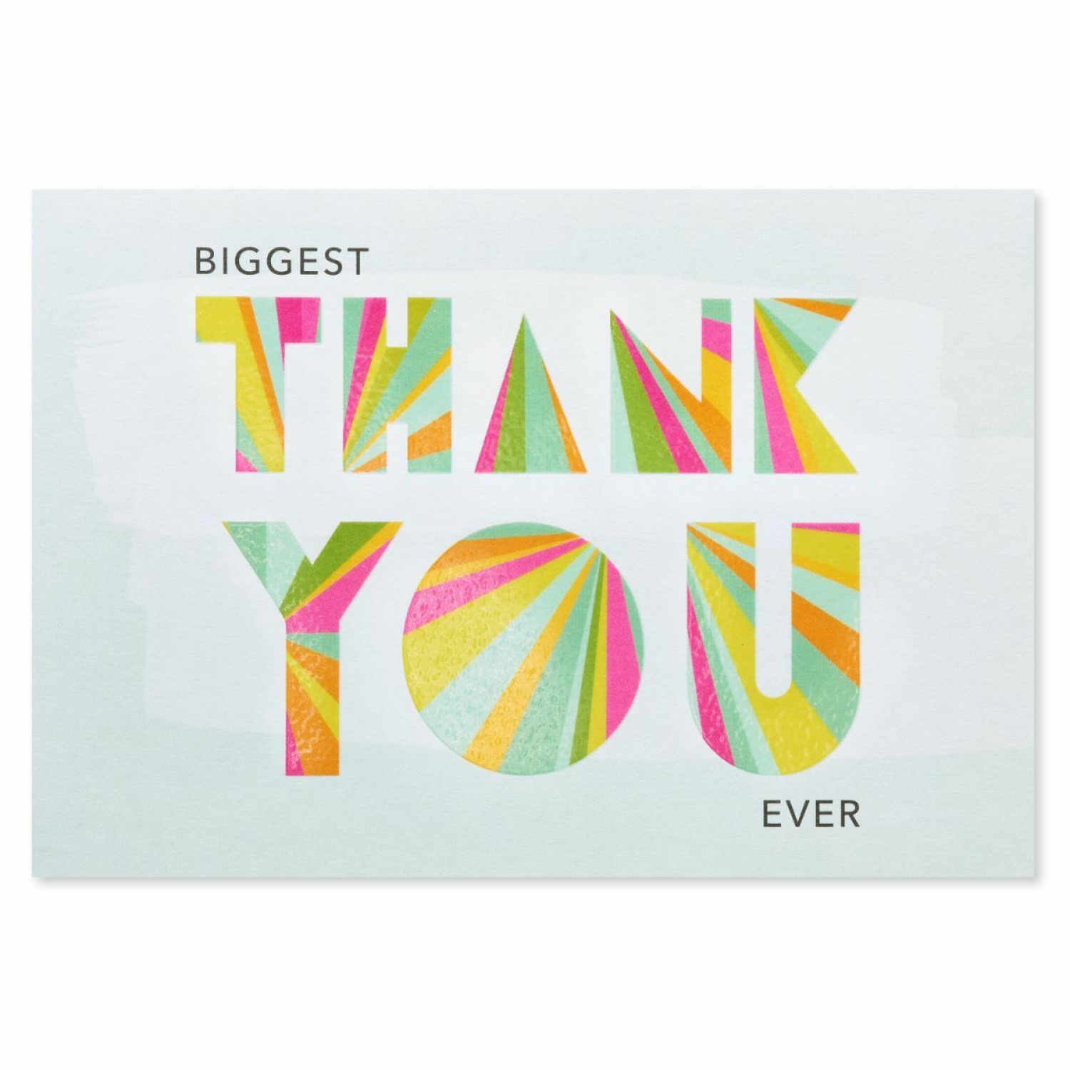 slide 3 of 4, American Greetings Thank You Card 1 ea, 1 ct