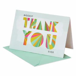 American Greetings Thank You Card 1 ea