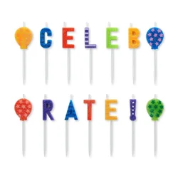 Papyrus Birthday Candles, Celebrate