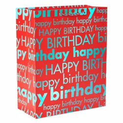American Greetings Happy Birthday Gift Bag 1 ea