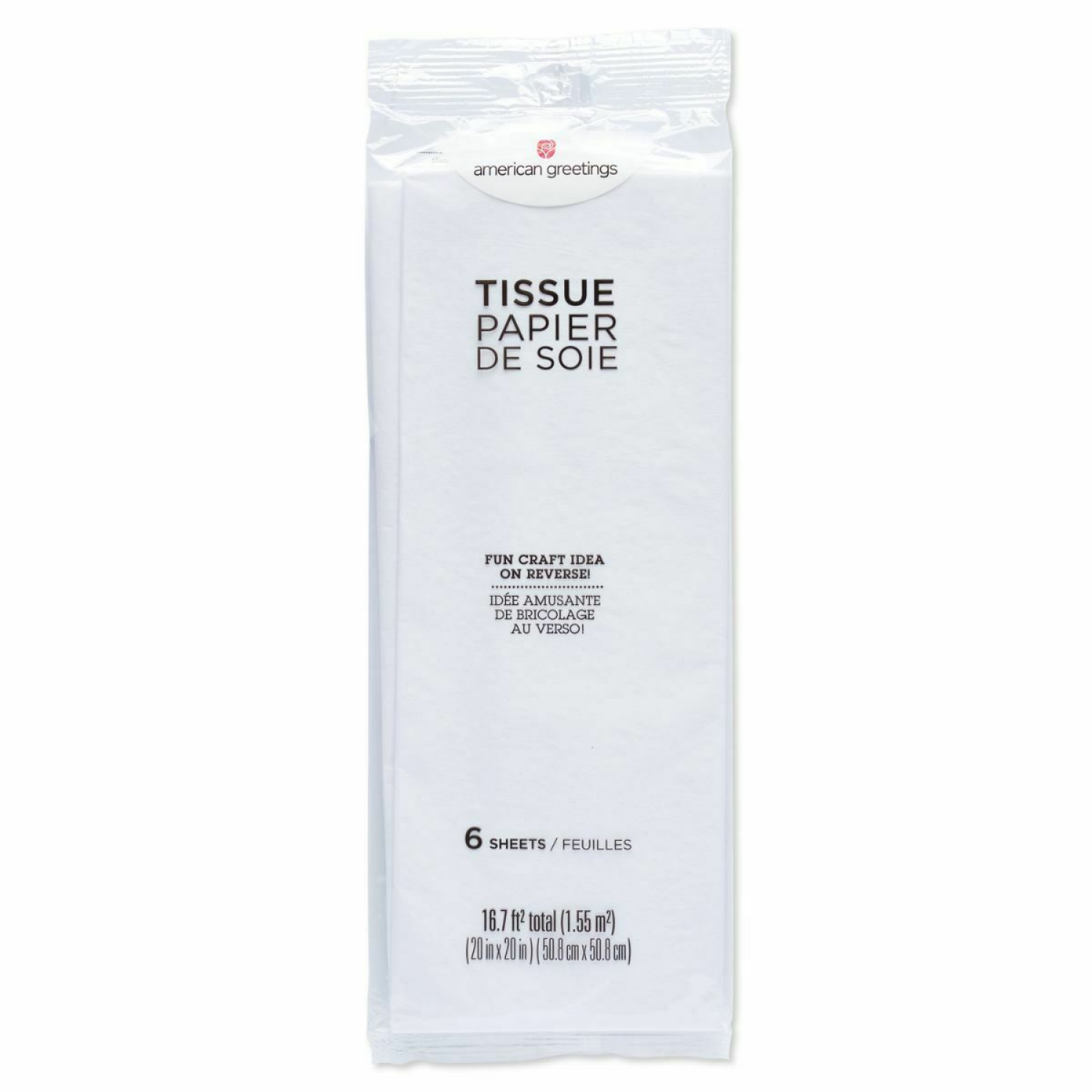 slide 4 of 4, American Greetings Tissue Papers 6 ea, 6 ct