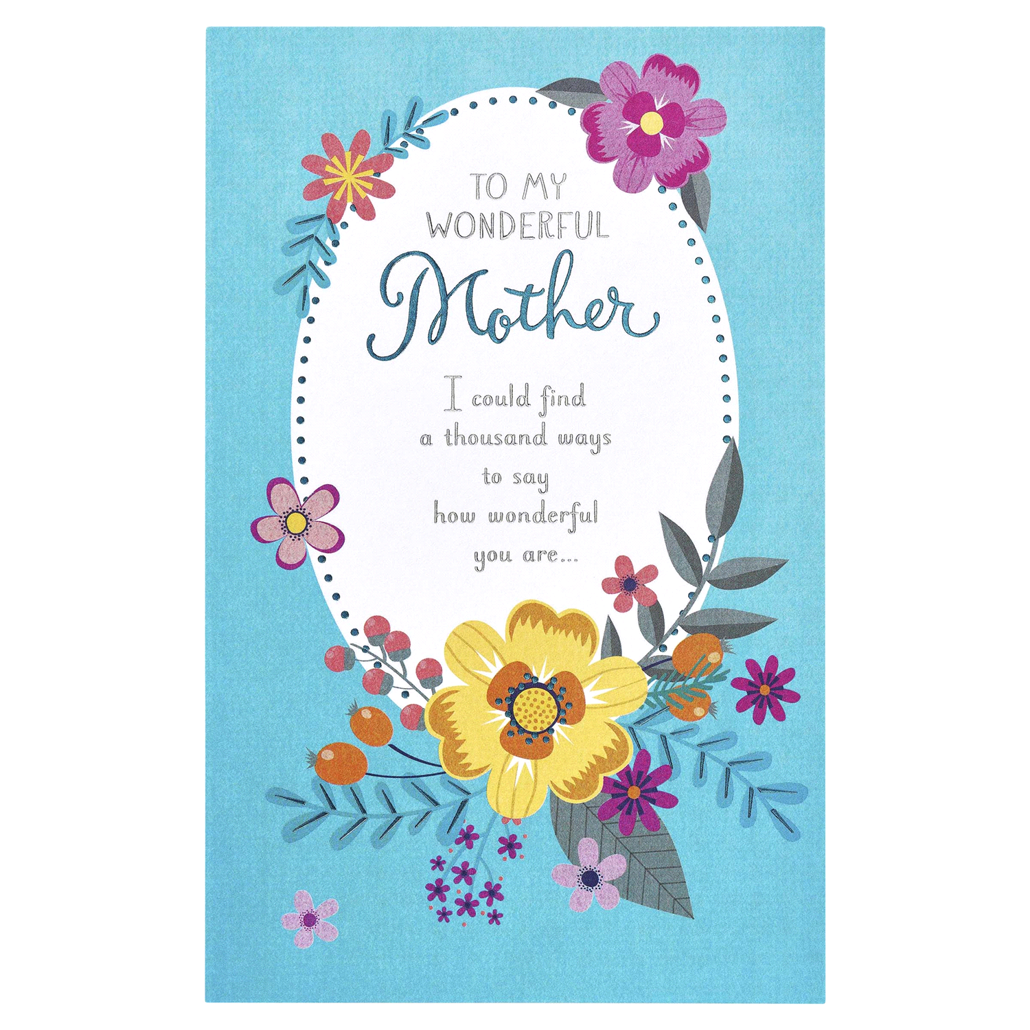 slide 2 of 4, American Greetings Mother's Day Card (Wonderful Mother), 1 ct
