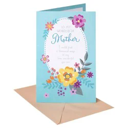 American Greetings Mother's Day Card (Wonderful Mother)