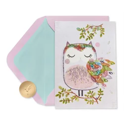 Papyrus Mothers Day Card (Owl)