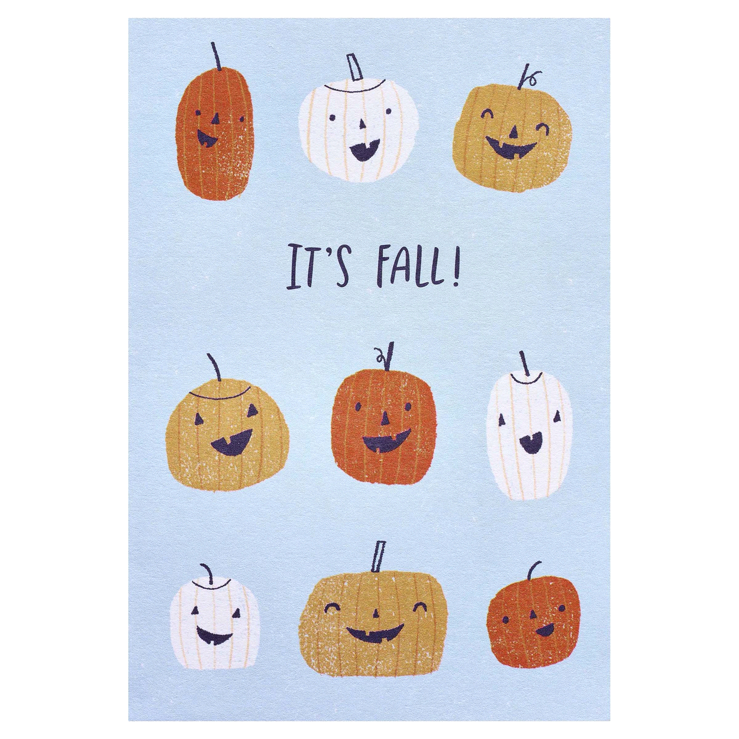 slide 3 of 4, American Greetings Thinking Of You Card (Pumpkins), 1 ct