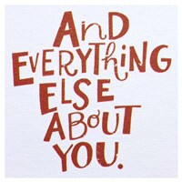 slide 6 of 17, American Greetings Thinking Of You Card (I Miss Your Face), 1 ct