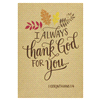 slide 14 of 17, American Greetings Religious Thank You Card (Thank God), 1 ct