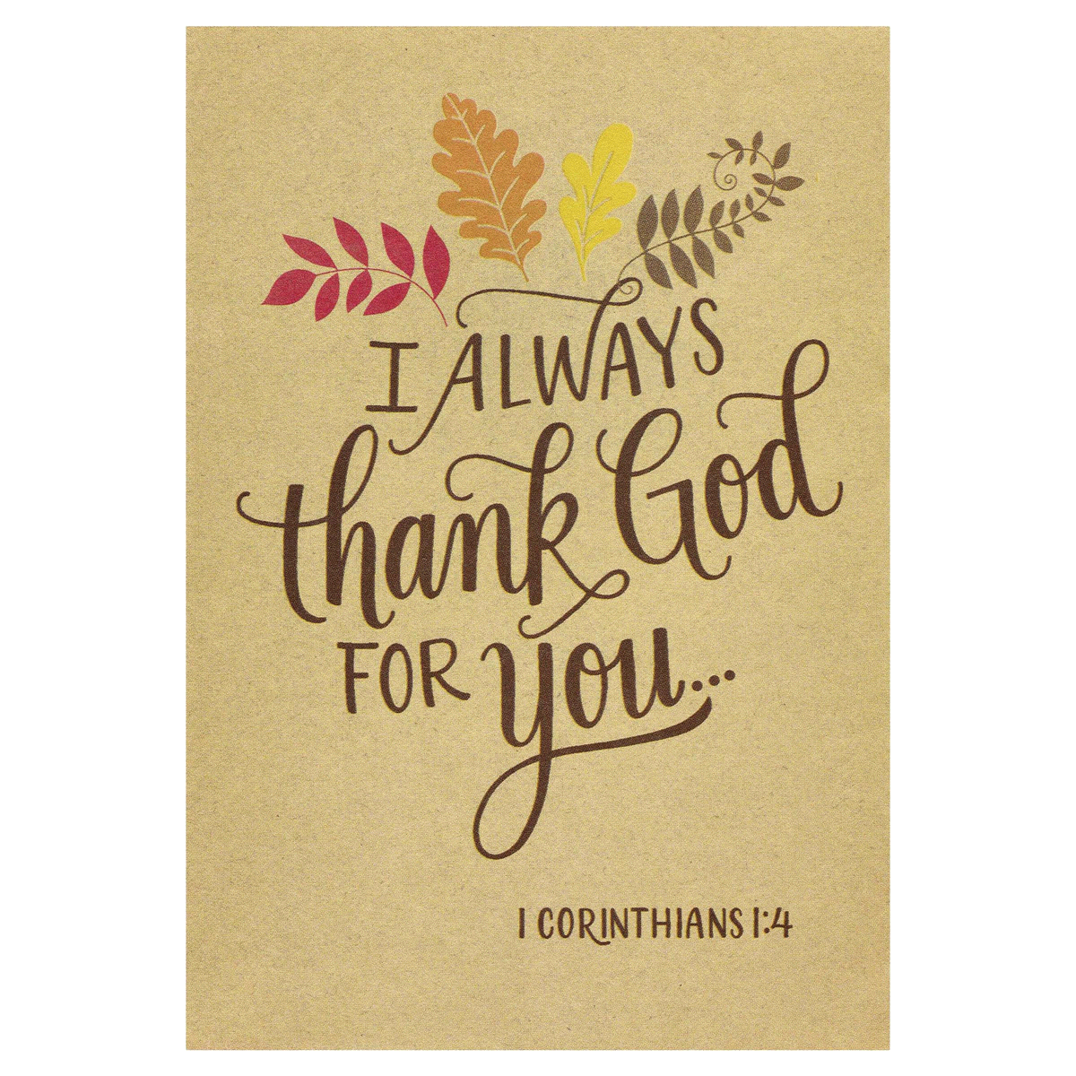 slide 17 of 17, American Greetings Religious Thank You Card (Thank God), 1 ct