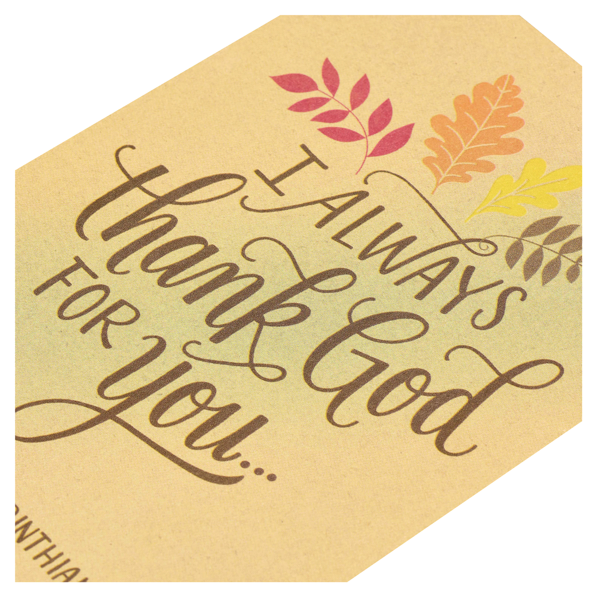 slide 9 of 17, American Greetings Religious Thank You Card (Thank God), 1 ct