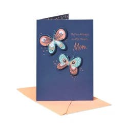 American Greetings Mother's Day Card (Two Butterflies)