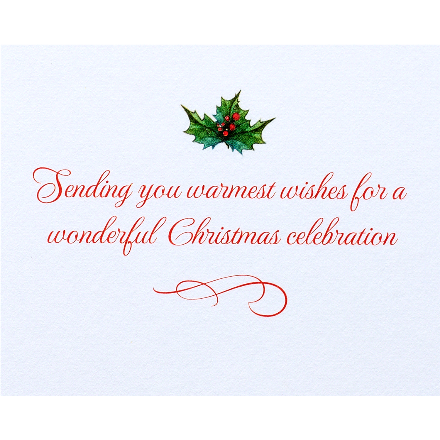 slide 3 of 4, Papyrus Christmas Card Wonderful Celebration, 1 ct