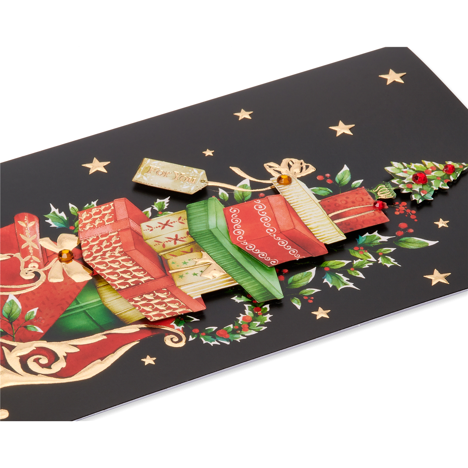 slide 4 of 4, Papyrus Christmas Card Wonderful Celebration, 1 ct