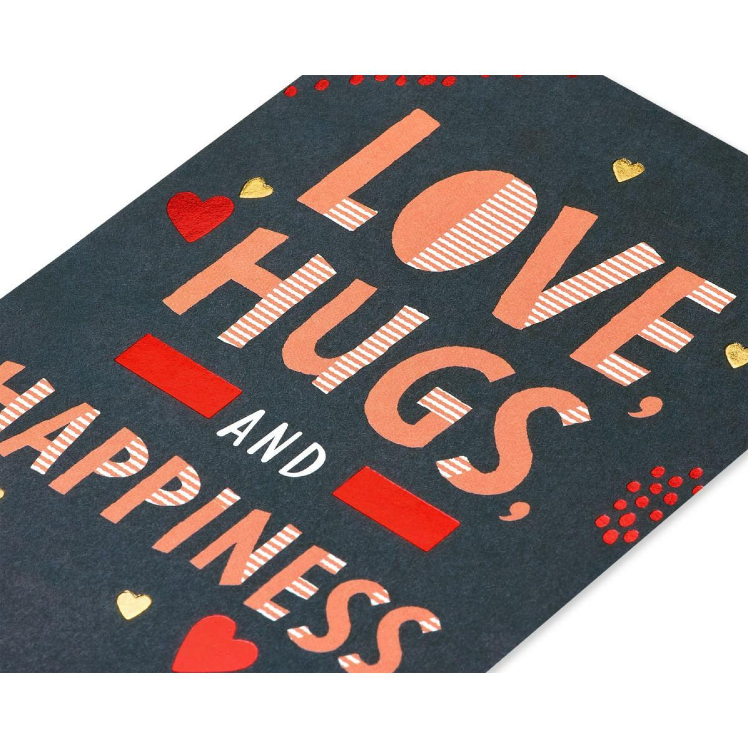 slide 5 of 5, Carlton Cards Valentine's Day Card Bold Lettering, 1 ct