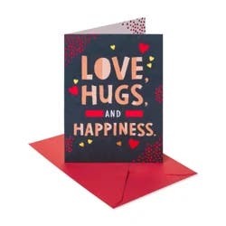 Carlton Cards Valentine's Day Card Bold Lettering