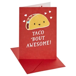 American Greetings Taco 'Bout Awesome Greeting Card 1 ea