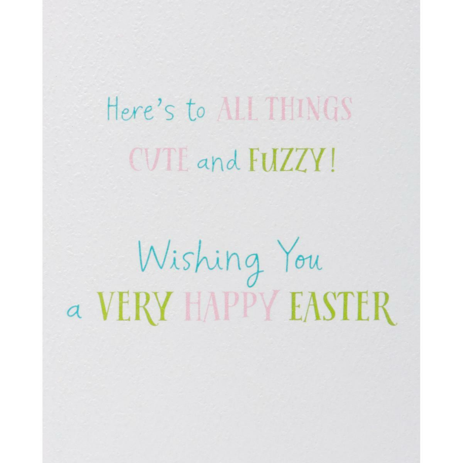 slide 2 of 5, Carlton Cards Easter Card Rabbit, 1 ct