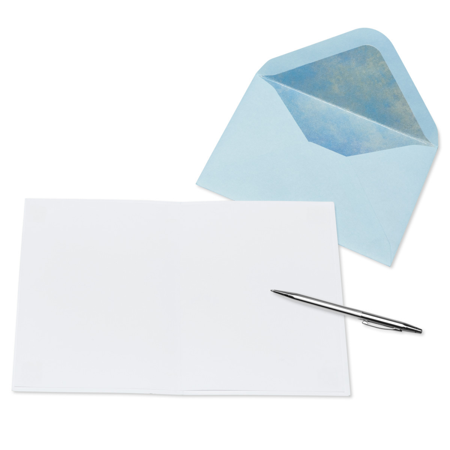 slide 4 of 5, Papyrus Painterly Snowflake Christmas Card - PAPYRUS, 1 ct