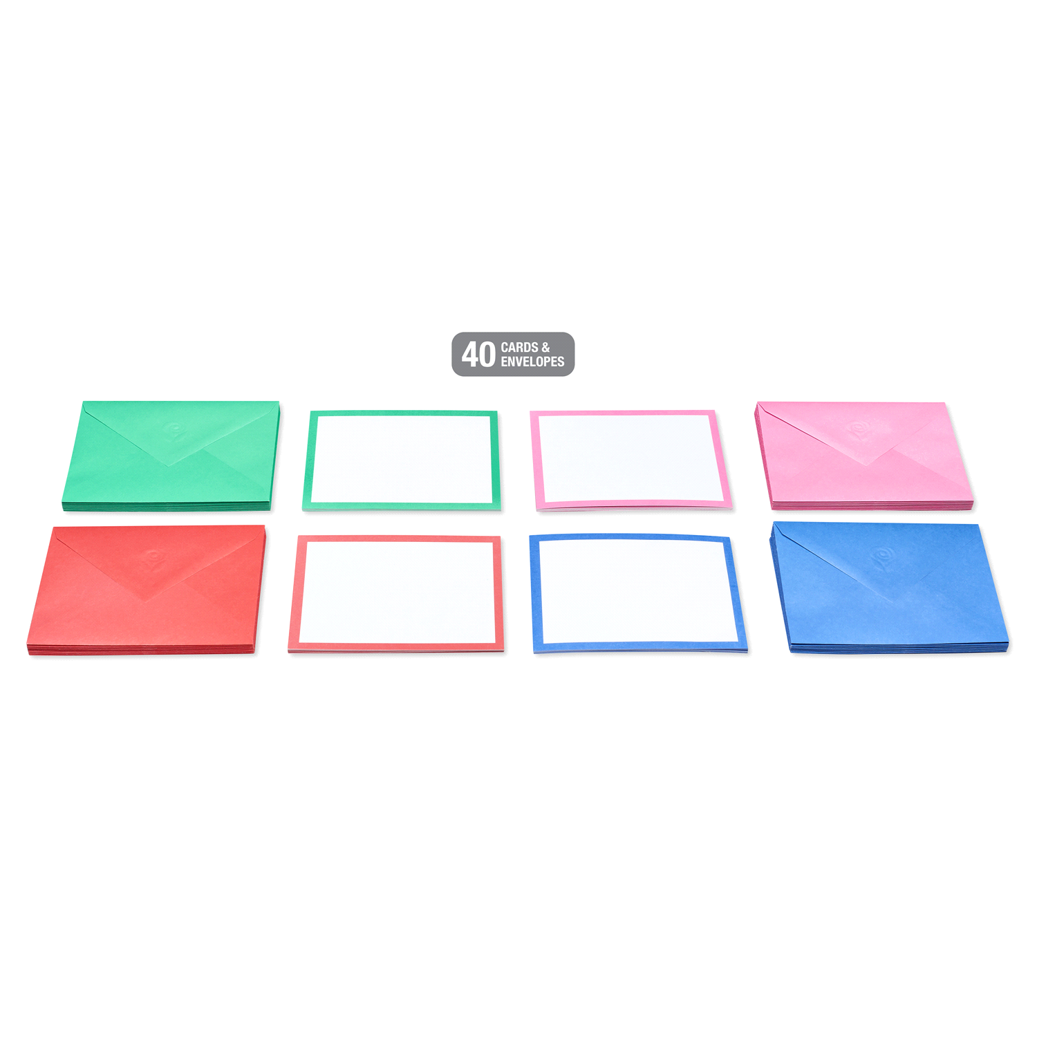 slide 2 of 4, AMERICAN GREETINGS Ag Statnry Cards Blank 41ct, 41 ct