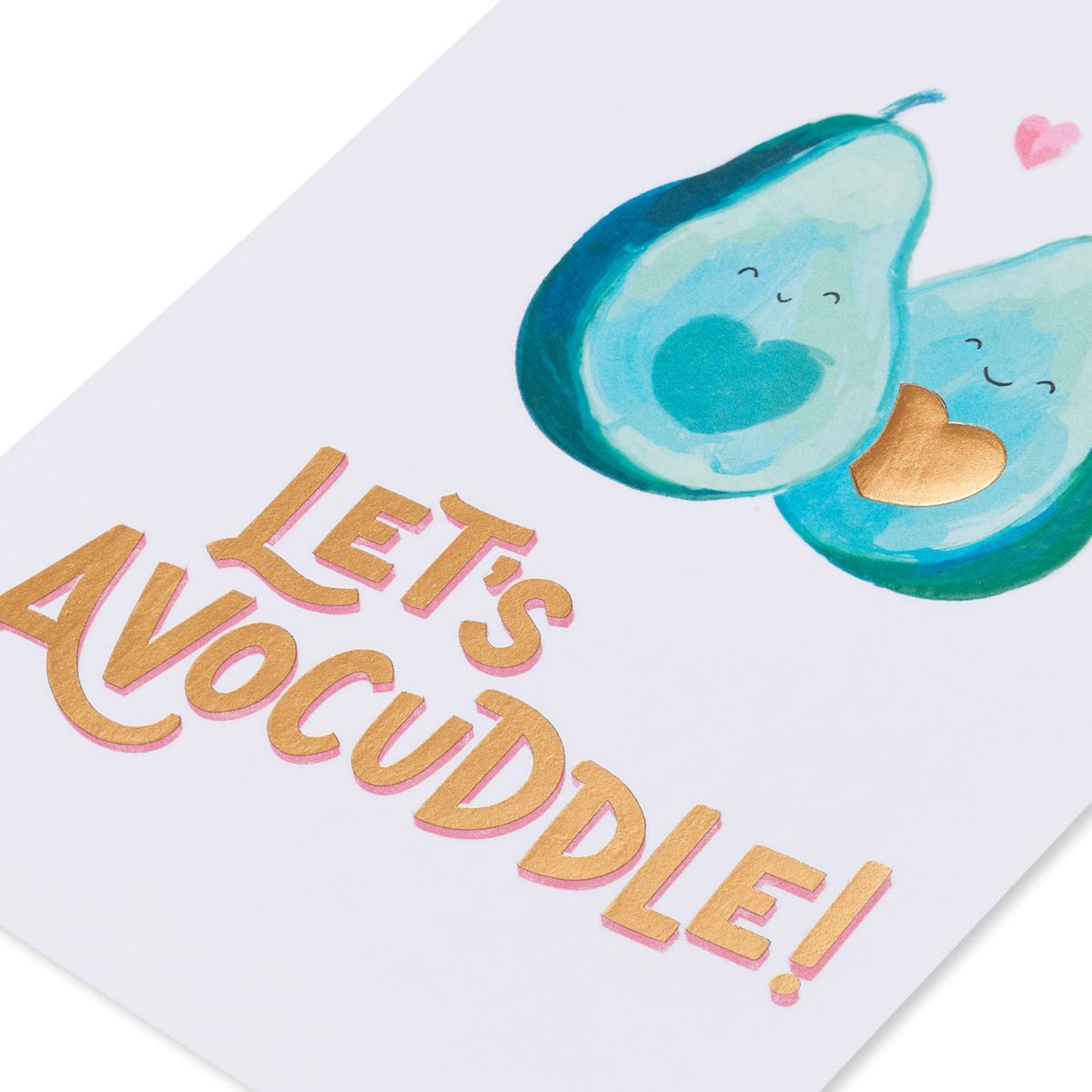 slide 5 of 5, AMERICAN GREETINGS Ag Valentine's Day Card, Let's Avocuddle!, 1 ct