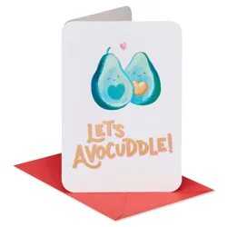 AMERICAN GREETINGS Ag Valentine's Day Card, Let's Avocuddle!