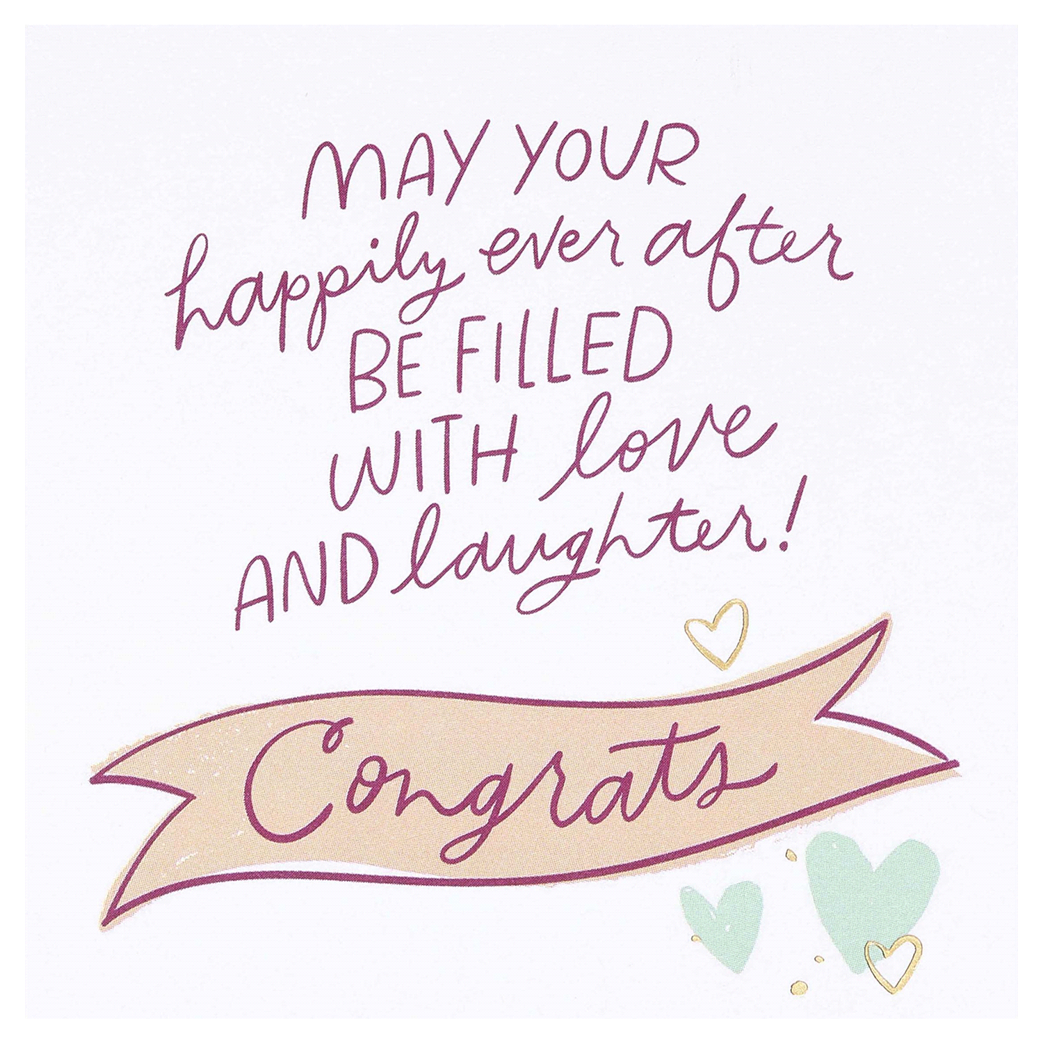 slide 2 of 4, American Greetings Happy Wedding Greeting Card 1 ea, 1 ct