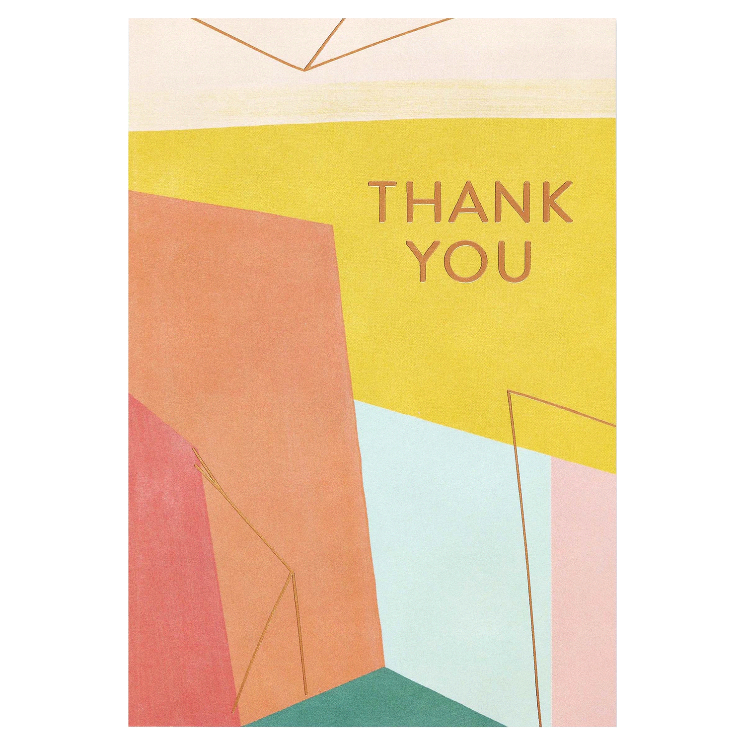 slide 3 of 4, American Greetings Thank You Greeting Card 1 ea, 1 ct