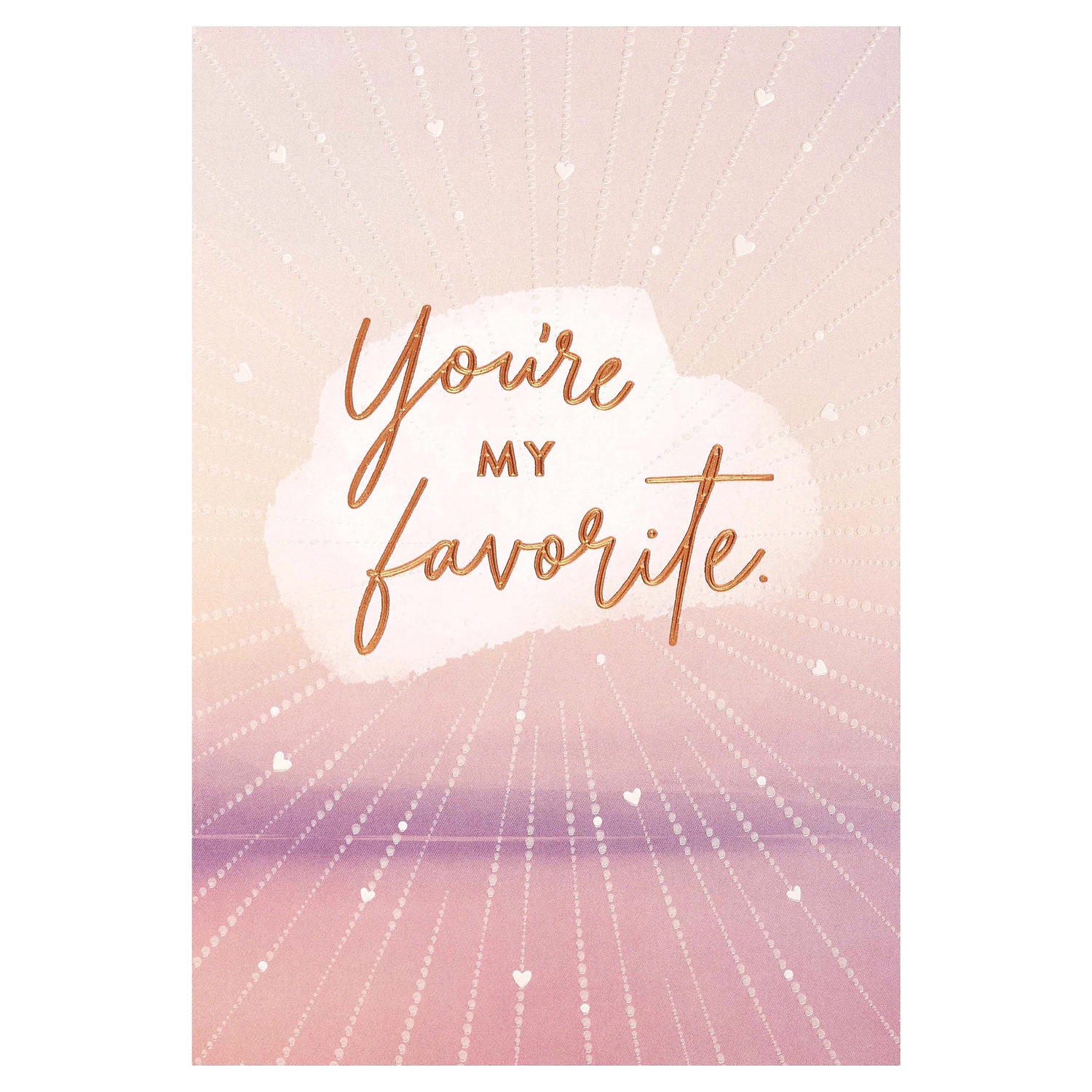 slide 3 of 4, American Greetings You're My Favorite Greeting Card 1 ea, 1 ct