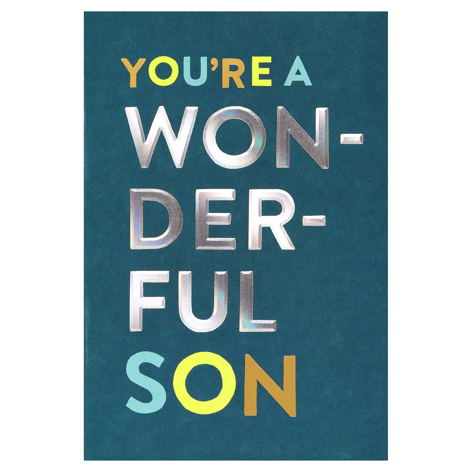 slide 3 of 4, American Greetings You're a Wonderful Son Greeting Card 1 ea, 1 ct