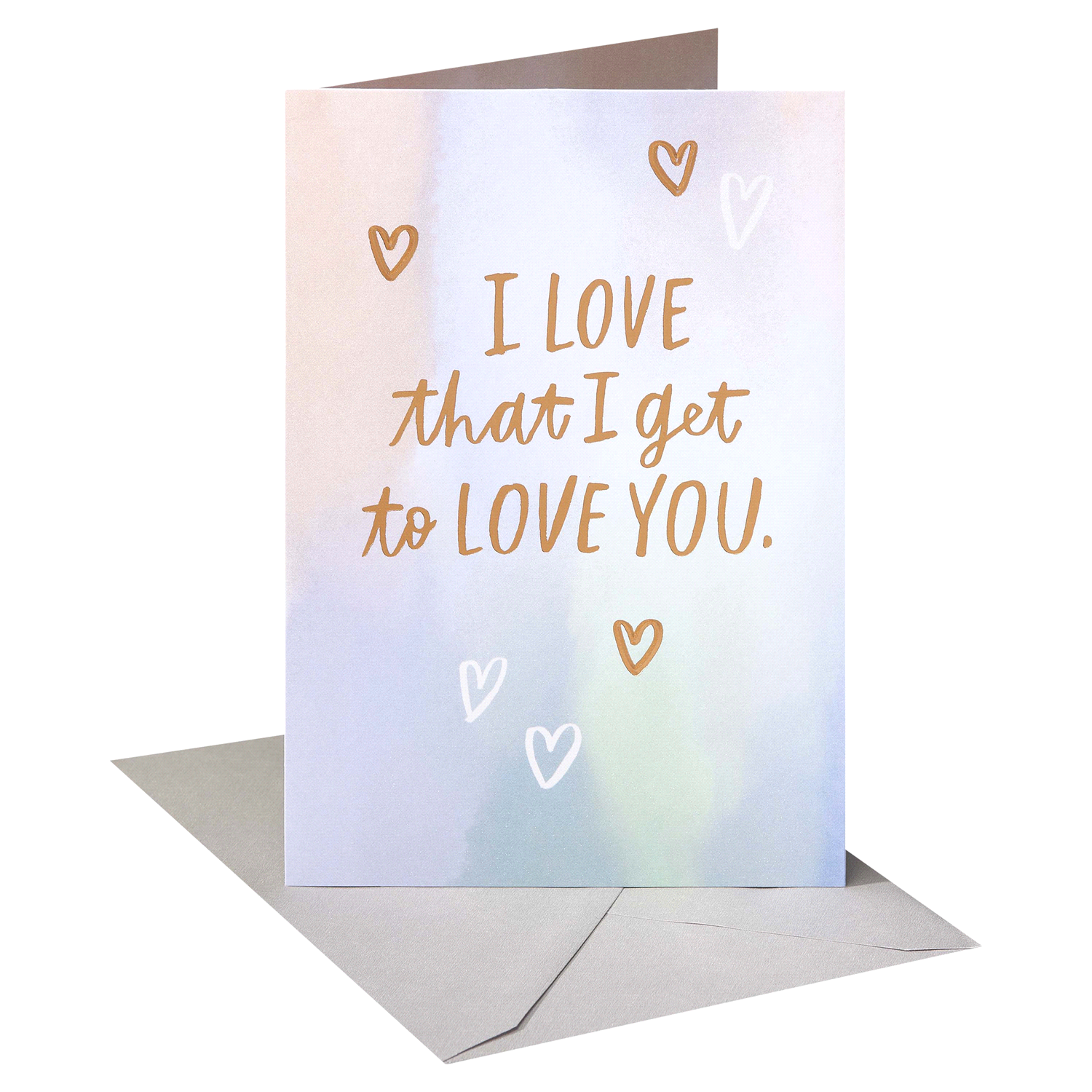 slide 1 of 4, Carlton Cards 'Love You' Anniversary Card, 1 ct