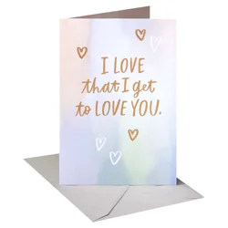 Carlton Cards 'Love You' Anniversary Card