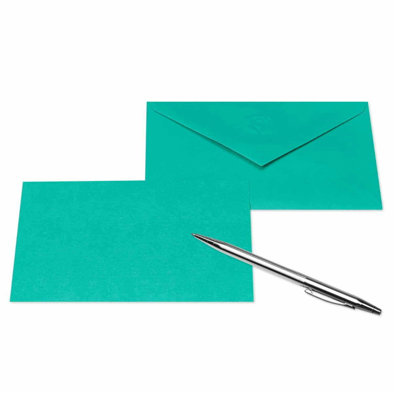 slide 5 of 8, AMERICAN GREETINGS Ag Single Panel Blank Rainbow Cards With Envelopes (100-Count), 1 ct