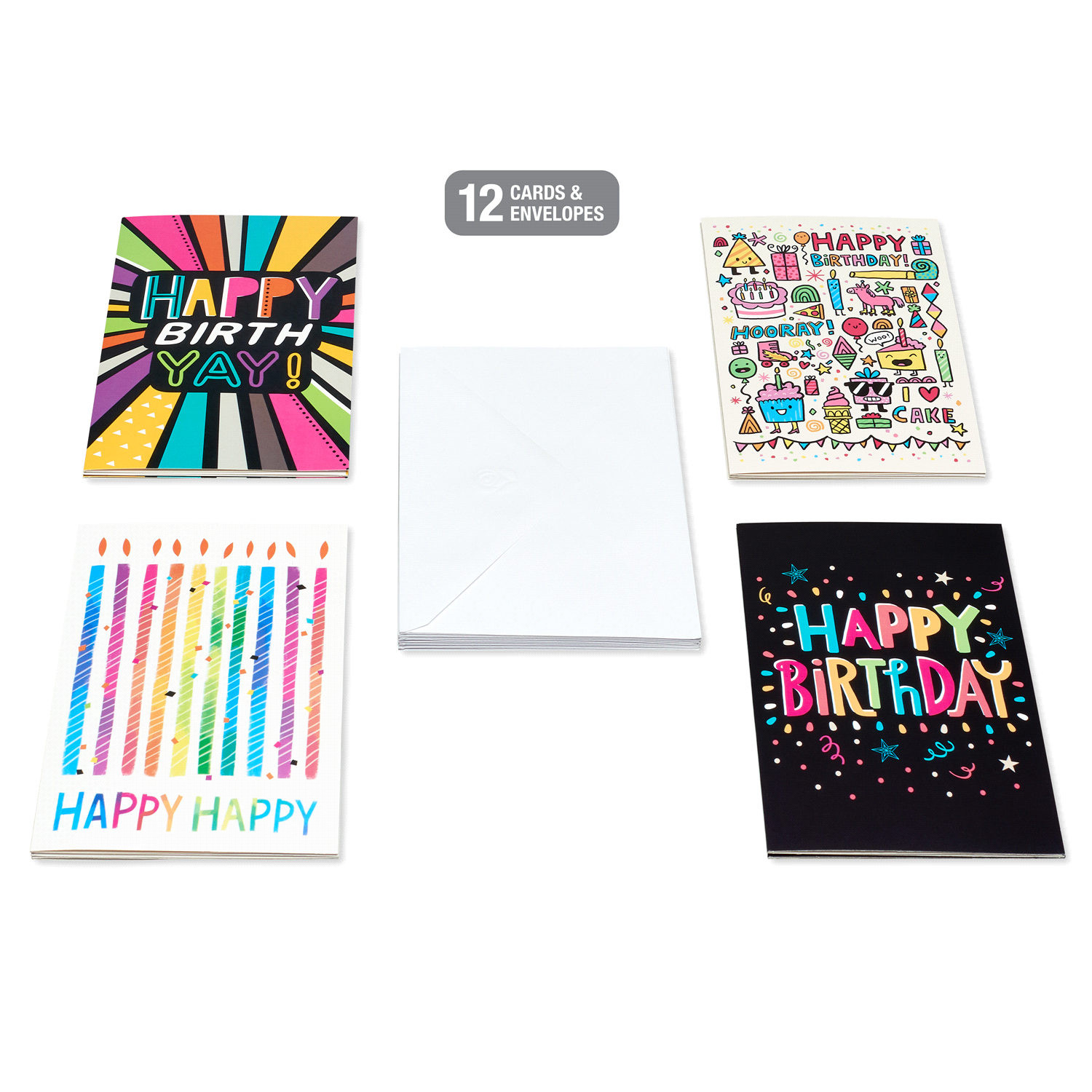 slide 4 of 4, AMERICAN GREETINGS Ag Statnry Cards 12ct, 12 ct